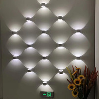ZOMI Nouveau style de lampes murales extérieures à LED, éclairage intérieur, lampe murale fantaisie pour escalier, éclairage décoratif pour la maison