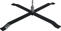 2026 Bestseller: Günstiger Kreuzfuß-Strandfahnenständer – Robuster Federfuß für Beachflags