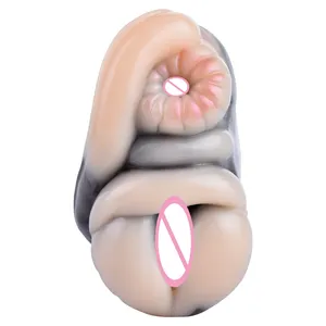 GEEBA yumuşak sıvı silikon mastürbasyon kupası seks oyuncakları erkekler için penis stimülatörü glans masaj yetişkin oyuncaklar cep kedi vajina