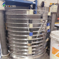 Nouvelles pièces de rechange pour machine à papier rotative de marque Yunda, écran à fentes en acier inoxydable SS304, contrôlé par PLC, 380V, usine de fabrication du Henan