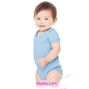 Body en coton biologique sans teinture pour bébé, unisexe, à manches courtes, fonctionne avec des images de bébés garçons, 100