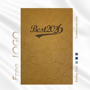 2026 <span class=keywords><strong>New</strong></span> Arrival Chất lượng cao A5 PU da hàng tuần kế hoạch cá nhân vàng dập logo <span class=keywords><strong>softcover</strong></span> Nhật Ký - Product Image 1
