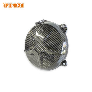 OTOM 2024-2025 Couvercle d'embrayage en fibre de carbone pour motocyclette <span class=keywords><strong>EC</strong></span> ECF MC MCF EX EXF 250 300 350 450 pour <span class=keywords><strong>GASGAS</strong></span> - Product Image 4