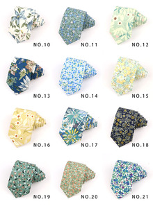 Hi-Tie-dye en coton <span class=keywords><strong>Vintage</strong></span> à imprimé Floral pour homme, <span class=keywords><strong>cravate</strong></span> tendance, classique, colorée, joli, modèle slim, styliste, cadeau fait à la main - Product Image 5