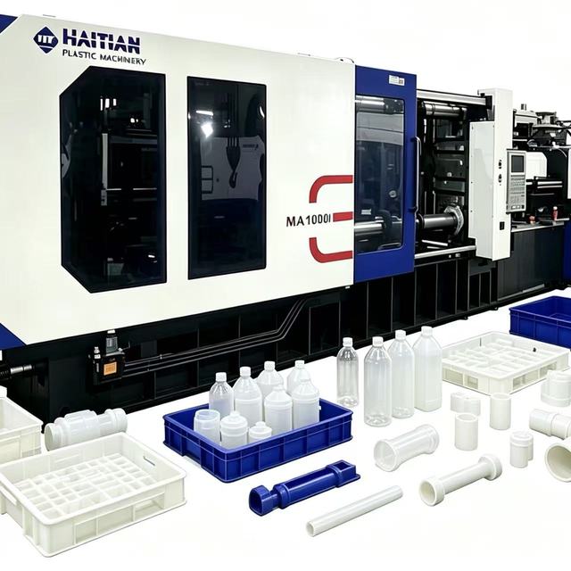 Services De Moulage Par Injection En Plastique Plastic Waste Bin Making Machine 1000 Ton Injection Molding Machine