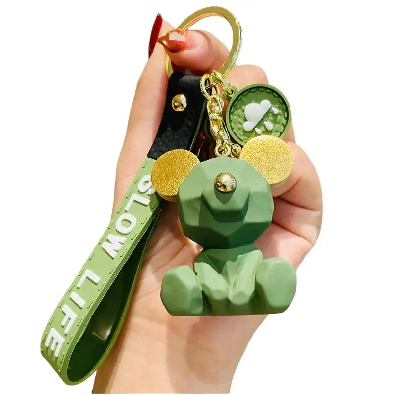 Whistle Keychain Gun Custom Logo Silicone Cartoon PU Led Pvc Set ABS+Glue Liquid Anime Acrylic Rubber Light Custom Key Chains