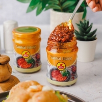 Authentic Finna Sambal Uleg Udang Spicy Shrimp Chili Paste Bulk Box/Jar Indonesian Traditional Gourmet Cooking Condiment