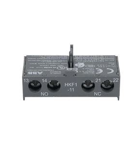 HKF1-11 คอนแทคเสริม 1NO+1NC 250V ขั้วต่อแบบสกรู IP20 สำหรับ MS116 MS132 MO132 มอเตอร์แบบแมนนวล - Product Image 5