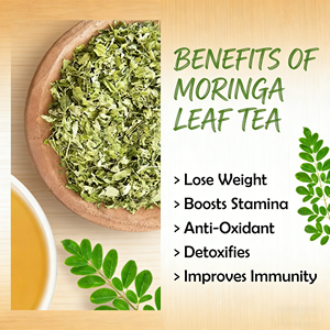 Bolsitas de Té de Hoja de Moringa Orgánica OEM para la Salud, Pérdida de Peso, Aumento de la Energía, Antioxidante, Inmunidad, 20 Bolsitas, Caja de 1.41oz - Product Image 3