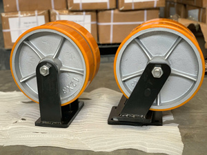 Roues pivotantes robustes et ultra résistantes pour usage industriel, capacité de charge de 1 à 5 tonnes, performances élevées - Product Image 3