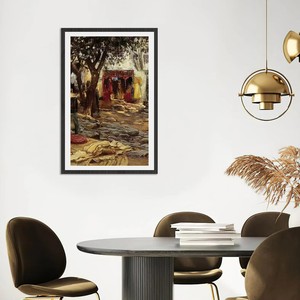 Stampa Digitale su <span class=keywords><strong>Tela</strong></span> di Alta Definizione 'Idle Yard' <span class=keywords><strong>per</strong></span> Decorazione d'Interni - Product Image 5