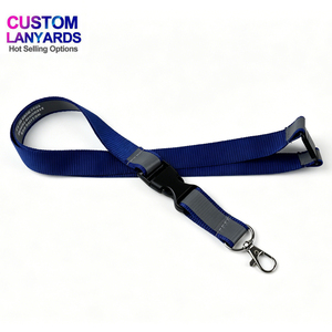 Customized Silk Screen <b>Lanyards</b> Personalized Multi-Color Breakaway <b>Lanyard</b> Id Badge Holder With Logo Custom - Product Image 1