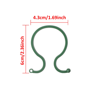 Fermagli da giardino per parete da arrampicata in Rattan con fibbia per pomodoro con gancio supporto per piante - Product Image 2