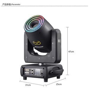 Luz Láser Móvil RGBW de 10W, 3 en 1, Animación DMX512, IP33, Ra90, Cabezal Móvil 3D, Efecto de Iluminación para Parques Temáticos, Escenarios, DJ, Clubes y Discotecas - Product Image 4