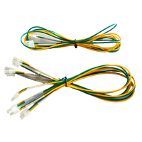 Cable de Conexión Personalizado DB9 Hembra a IDC con Cinta Arcoíris para Electrónica Industrial