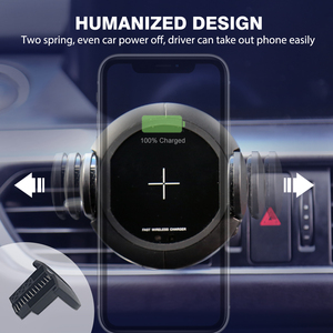 Cargador inalámbrico para coche de 15W soporte de teléfono de montaje automático magnético para coche para <span class=keywords><strong>Iphone</strong></span> Sam Sung cargador inalámbrico tipo C - Product Image 5