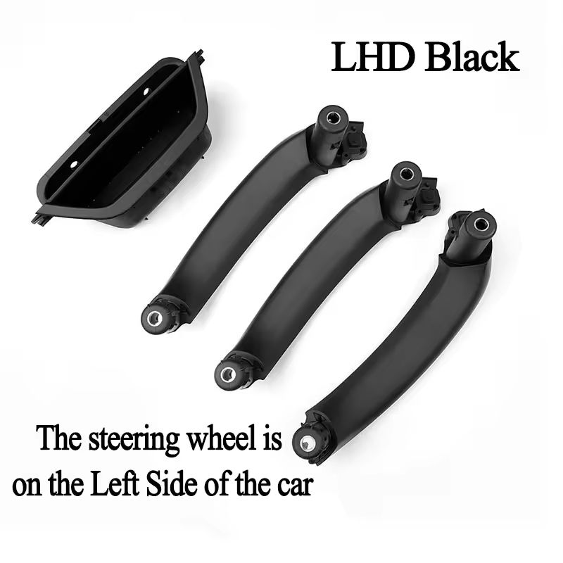 Set di 4 pezzi nero LHD