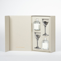 Boîte rigide magnétique personnalisée en forme de livre pour emballages cadeaux de luxe, parfums, bijoux et produits cosmétiques
