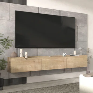 Meuble <span class=keywords><strong>TV</strong></span> en bois moderne et simple avec rangement pour salon, fonction réglable pour chambre à coucher - Product Image 6