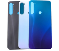 Coque arrière pour Xiaomi Redmi Note 8 & 8 Pro, coque de batterie, coque arrière de téléphone portable avec adhésif pour objectif de caméra