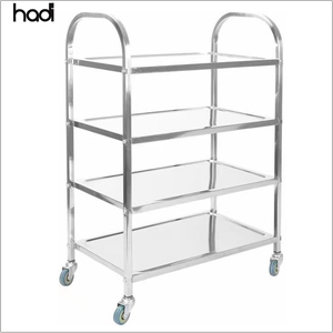 <span class=keywords><strong>Chariot</strong></span> de cuisine pliable moderne pour restauration <span class=keywords><strong>Chariot</strong></span> de service en acier inoxydable à 3 couches Golden Airline Fournisseur à Dubaï - Product Image 3