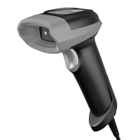 Fábrica USB Tipo Pago móvil 2D Código de barras Pistola de escaneo Código QR Sistema POS Escáner de código de barras de escritorio para supermercado