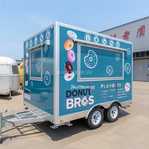 Camion de restauration mobile USA avec cuisine complète pour snacks, beignets, hot-dogs, pizzas, glaces, équipé 220V pour restaurants et commerçants - Product Image 5