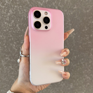 Coque de téléphone pour iPhone 17 Pro Max, effet givré, couleur dégradée, ultra-fine, intégrale, antichoc - Product Image 3