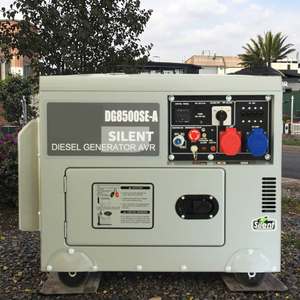 เครื่องกำเนิดไฟฟ้าดีเซลขนาดเล็ก ประหยัดคุ้มค่า 5kw 10kw 15kw แบบอัตโนมัติ สายทองแดงบิดเกลียว ป้องกันเสียงรบกวน 50/60hz 110V 127V 220V 230V 380V 400V - Product Image 2