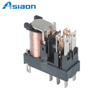 Relais miniatures Asiaon AS14F-LS 2Z 8 broches 8A/12A 3-110VDC 6-230VAC / Certifié CE, étanche, à pattes larges pour usage général, vente chaude
