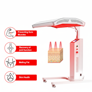 Lit de luminothérapie rouge pour le corps entier <span class=keywords><strong>Spa</strong></span> Body Boost, soulagement de la douleur, panneau de lumière rouge 630 660 810 850 940 1070nm avec support - Product Image 1