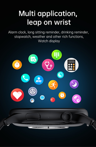 Montre connectée HK85 avec écran AMOLED de 1,43 pouce toujours actif, appels Bluetooth, mesure de l'oxygène sanguin, pression artérielle, fréquence cardiaque - Product Image 4
