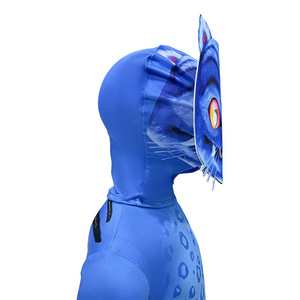 Traje de Cosplay de Cazadora de Demonios Blue Tiger para Mujer Adulta, Disfraz para Actuaciones en Escenario con Etiqueta - Product Image 2