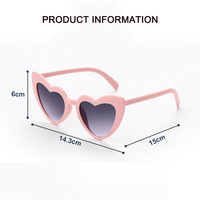 Lunettes de diffraction en forme de coeur Love Effects Lunettes de soleil Special Rave Party Lunettes à changement de lumière