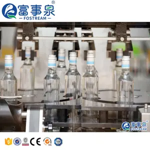 Automatic Rotary Gin Alcohol Whiskey Spirit Whisky Liquor Wine Bottling Capper Machine For Making Vodka