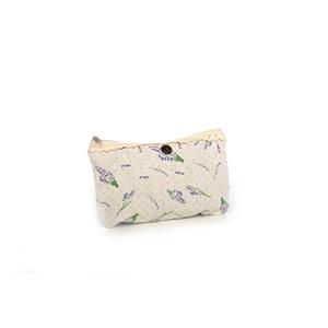 POUCHON EN TISSU LAVANDE AVEC DENTELLE 20X12CM - Product Image 1