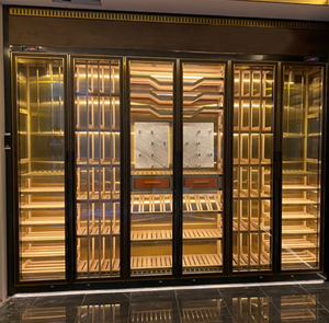 Meilleures ventes : Armoire à cigares antique pour 100 cigares avec système d'humidification - Rehaussez votre collection de cigares - Product Image 1