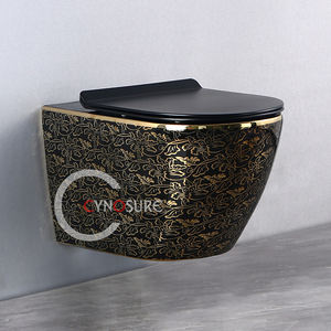 Nouvelle conception de toilettes murales de luxe en céramique, vente en gros - Product Image 1