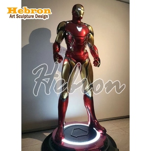 รูปปั้นไอรอนแมน <span class=keywords><strong>MK85</strong></span> ขนาดเท่าคนจริง วัสดุเรซิ่น พร้อมไฟ สำหรับตกแต่งคริสต์มาส ขายส่ง - Product Image 5