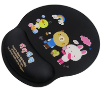 Dernier support tapis de souris en mousse à mémoire rebond lent poignet mignon tapis de souris Anime
