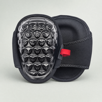 Genouillères OEM en EVA confortables, coque nervurée moulée et intérieur en PE souple, sangles en néoprène pour travaux à genoux, bricolage et jardinage