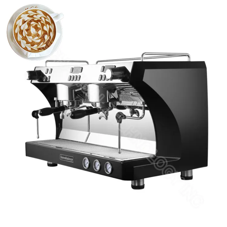 Latte gemilai mesin pembuat otomatis, Mesin kopi guangzhou untuk espresso