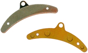 Pièces de kart Accessoires Racing Performance Go Karts Plaquette de frein en céramique frittée pour plaquettes avant Birel (banane) - Product Image 6
