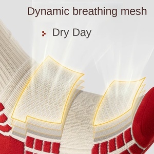 स्पोर्ट्स मोजे पुरुषों के चालक दल ने स्टंकी सवारी तौलिया नीचे मैराथन पेशेवर रूप से चल रहे स्टॉकिंग्स - Product Image 3