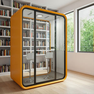 Cabina telefónica para reuniones, cabina acústica insonorizada para estudio, oficina, cabina <span class=keywords><strong>de</strong></span> grabación, cabina <span class=keywords><strong>de</strong></span> trabajo silenciosa moderna a prueba <span class=keywords><strong>de</strong></span> sonido - Product Image 2