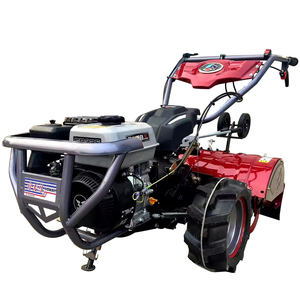 Микро 4 колесный поворотный 5 л.с., 6 л.с., 8 л.с., бензиновый двигатель, мощный культиватор - Product Image 4