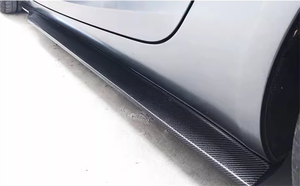 Usato per AMG GT GTS upgrade <span class=keywords><strong>R</strong></span> style kit body gonna laterale in fibra di carbonio di alta qualità - Product Image 6