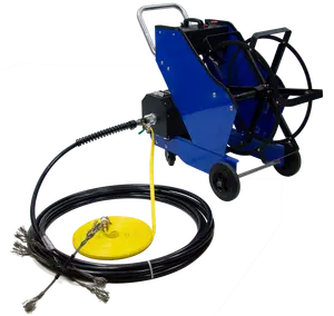 Boru temizleme makinesi tahliye temizleyici kanal atıksu evaporatör boru temizleme muayene robotu