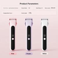 Tondeuse rechargeable pour zones intimes féminines, format voyage compact, pour des soins de qualité salon à domicile, gadget de soins personnels