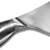 Livraison directe bienvenue, couteau de cuisine en damas avec manche à rivets G10, ensemble de couteaux de cuisine pour couper la viande